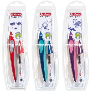 Hộp bút mực ngòi bút bi My.pen -  (Tâng 10 ống mực xanh Scneider)