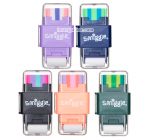 Sharpener & Eraser Smiggle - Sharp Again Roll