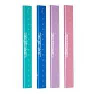 Ruler Smiggle 15 cm - Metallic