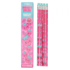 Eraser Pencil Smiggle - Berry 4pcs
