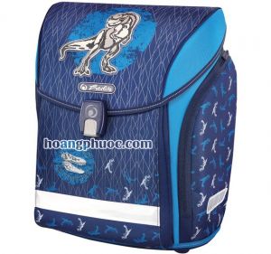Cặp chống gù Herlitz Midi - Blue Dino