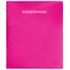 2-ring-binder-bia-2-kep-tron-translucent-raspberry - ảnh nhỏ  1