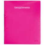 2 ring binder - Bìa 2 kẹp tròn Translucent Raspberry
