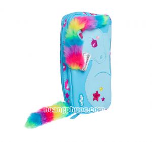 Pencil case Smiggle - Darling Two Pocket Blue