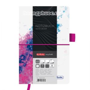 Sổ bìa cứng A5 Splash Pink 96 trang