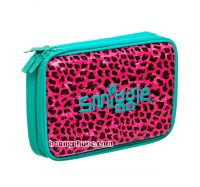 Pencil case Smiggle Double - Pizazz Pink