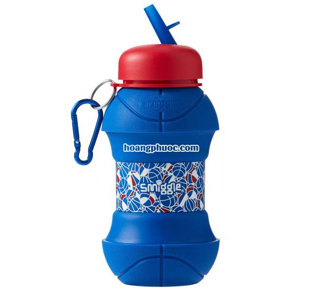 Silicone Squish Bottle - Basketball