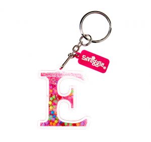 Keyring Smiggle - Water Beads Letter E