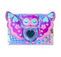 Lockable Notebook Smiggle - Tactile Purple