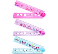 Fold Up Ruler Smiggle 30 cm - Stylin Silicone