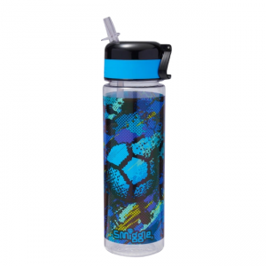 Smiggle Bottle - Football Blue 650ml